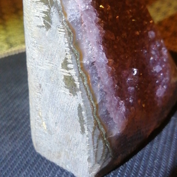 ✨💜 AMETHYST CATHEDRAL💜✨ so sugary and sparkly! Beautiful shape and banding! - Picture 12 of 15